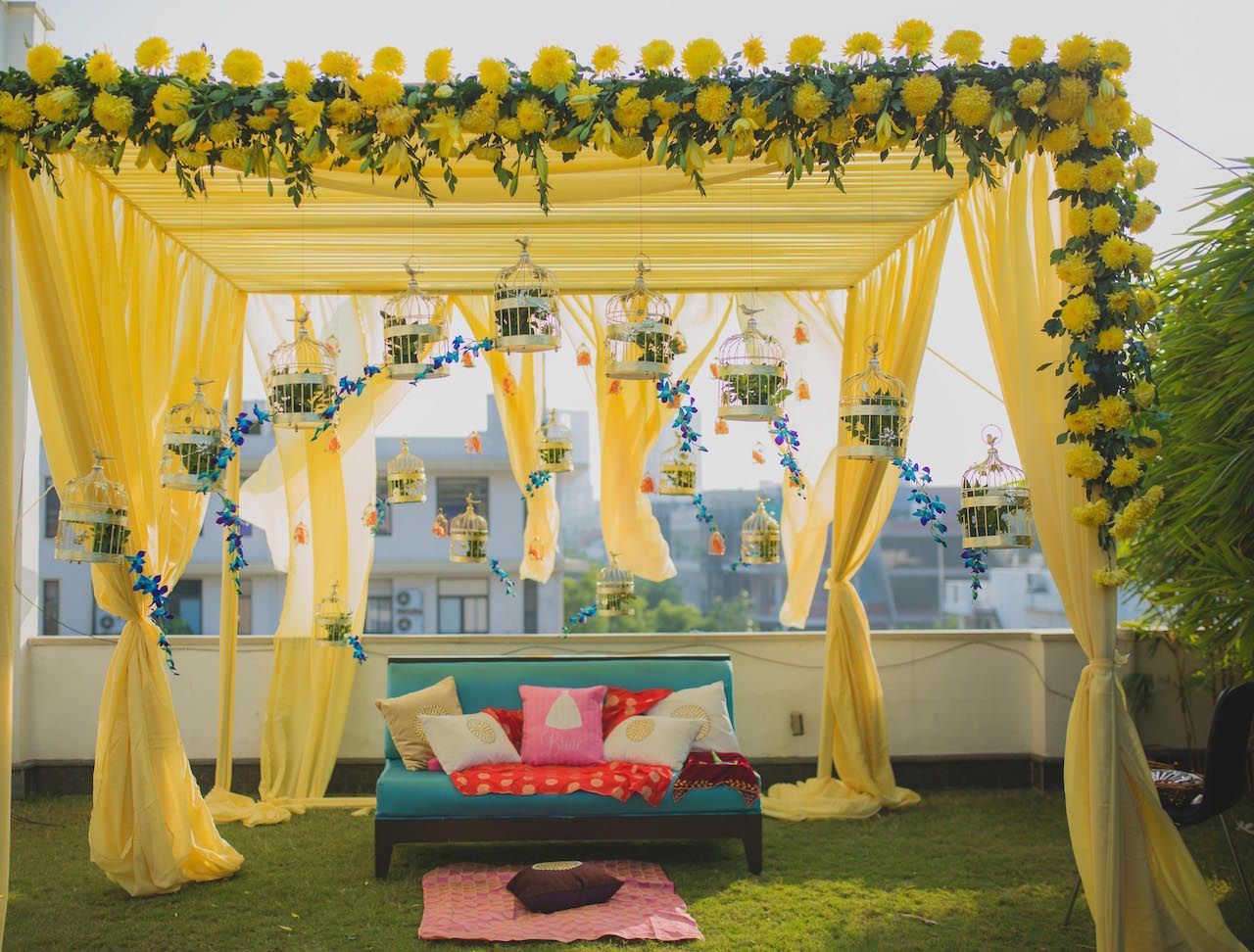 Mehndi decoration
