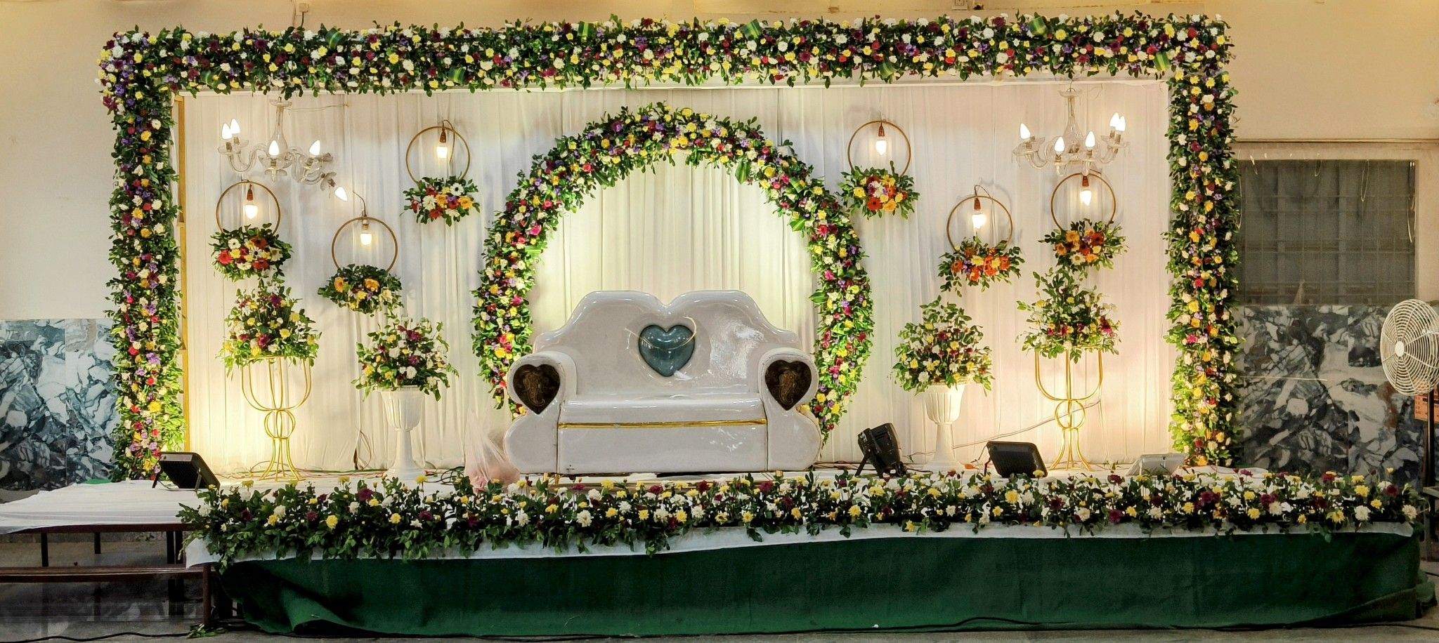Stage decoration by Z&A Events & Decor